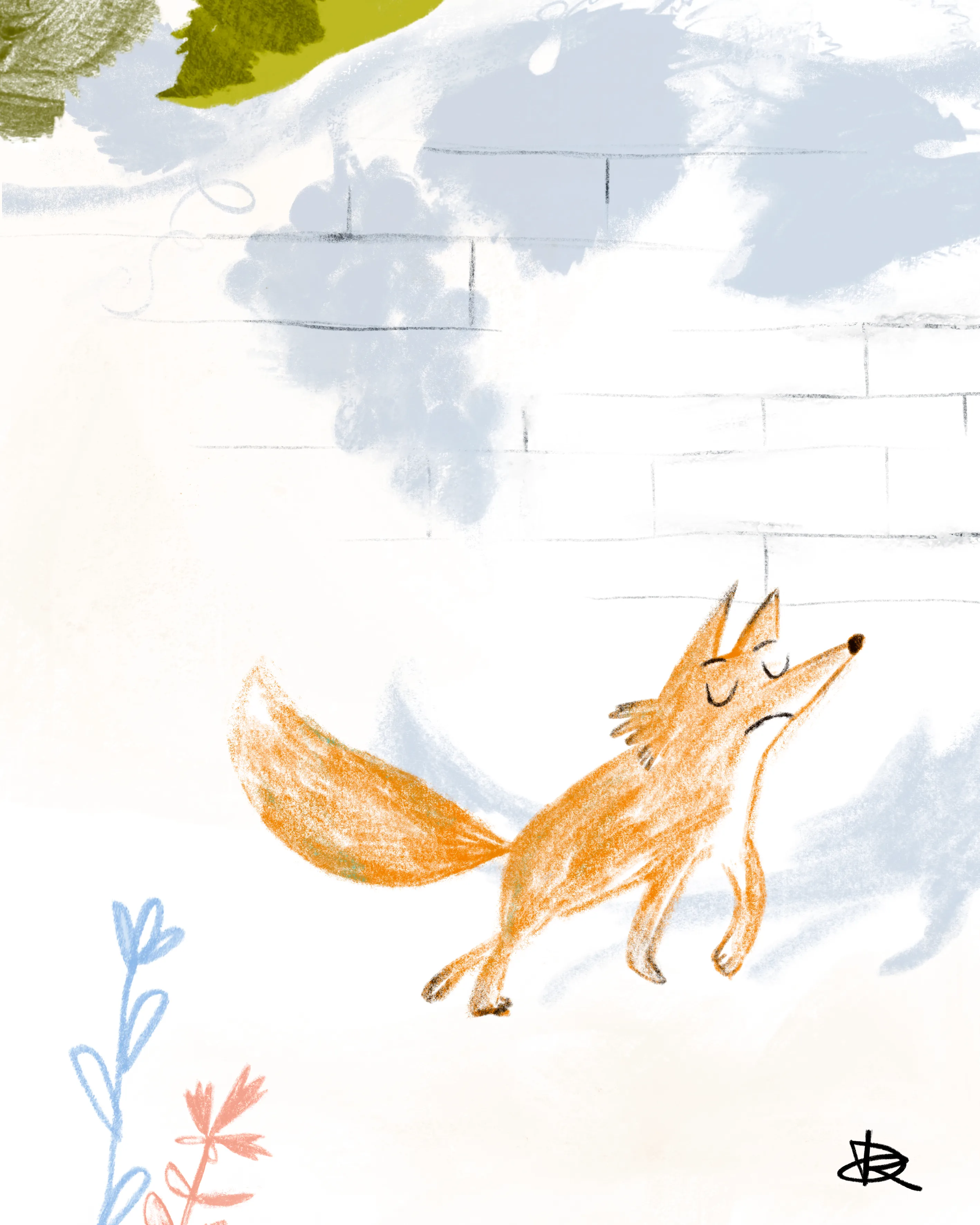 La volpe, l’uva e la vernice